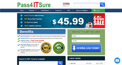 Desktop Screenshot of pass4itsure.com