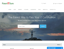 Tablet Screenshot of pass4itsure.com